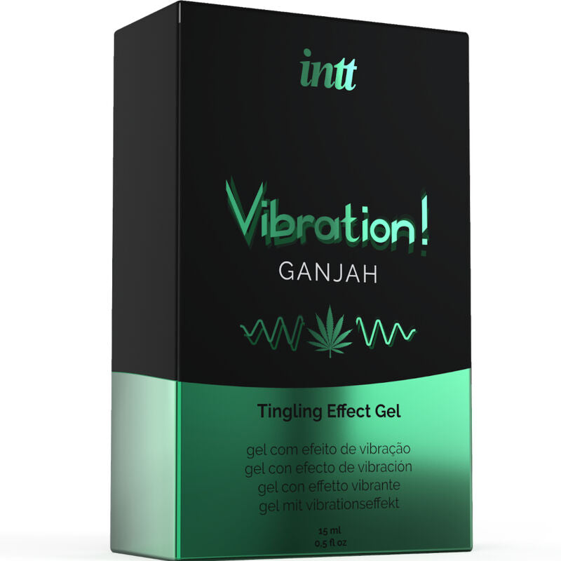 INTT - POTENTE GEL LIQUIDO VIBRANTE STIMOLANTE INTIMO CANNABIS 15ML – Intensificatore dell'orgasmo – foto 3