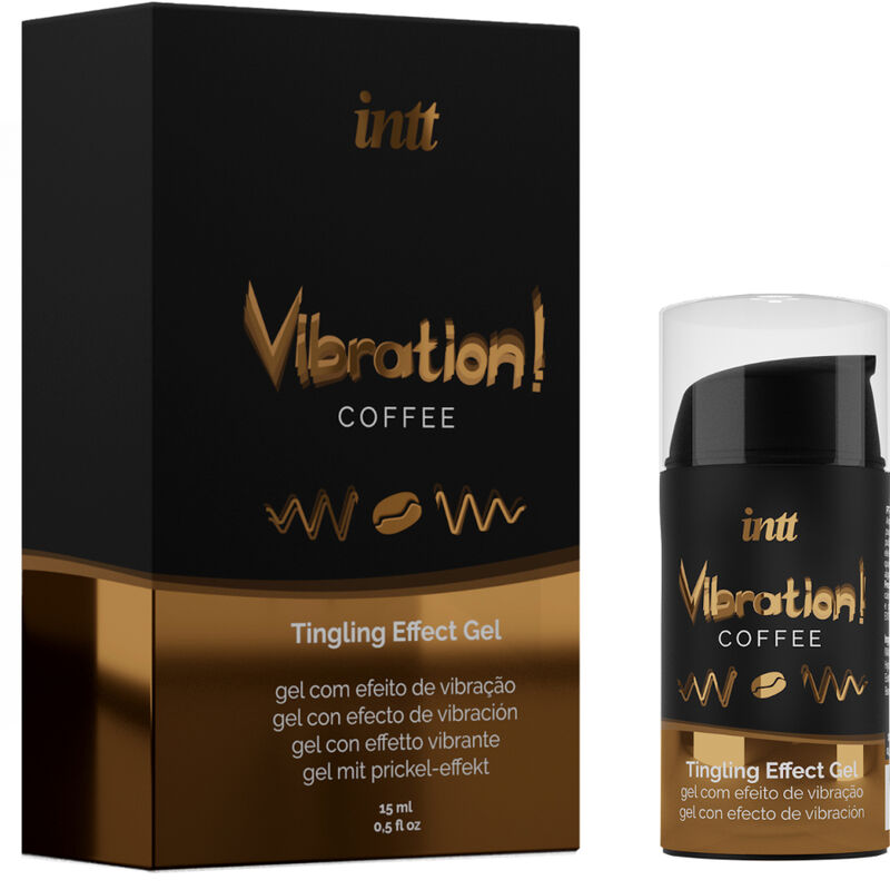 INTT - POTENTE GEL LIQUIDO VIBRANTE STIMOLANTE INTIMO CAFFÈ 15ML – Intensificatore dell'orgasmo – foto 2