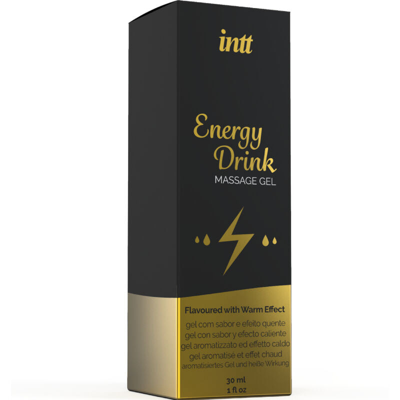 INTT MASSAGE & ORAL SEX - GEL DA MASSAGGIO CON BEVANDA ENERGETICA AROMATIZZATA ED EFFETTO RISCALDANTE – Con effetto termico – foto 3