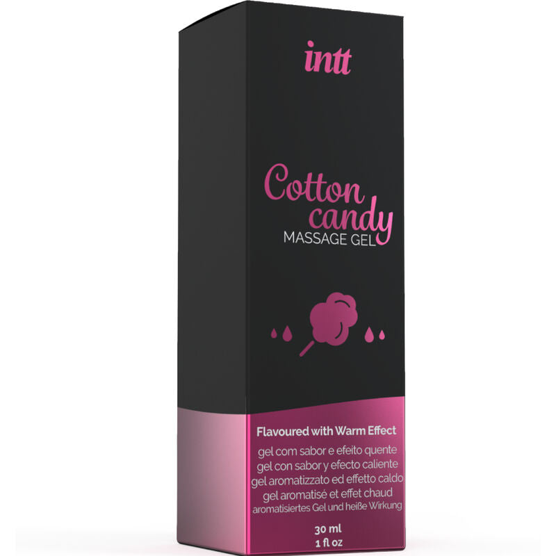 INTT MASSAGE & ORAL SEX - GEL DA MASSAGGIO AL GUSTO DI CANDY COTONE CON EFFETTO RISCALDANTE – Con effetto termico – foto 3