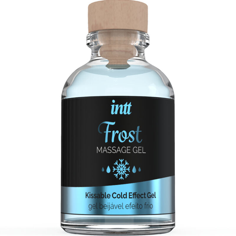 INTT MASSAGE & ORAL SEX - GEL DA MASSAGGIO AL GUSTO DI MENTA EFFETTO FREDDO INTENSO – Oli Aromatizzati