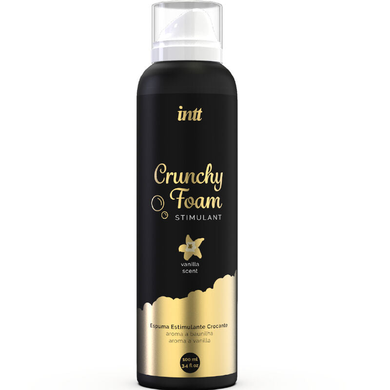 INTT MASSAGE & ORAL SEX - SCHIUMA STIMULANET CROCCANTE CROCCANTE ALLA VANIGLIA – Oli Aromatizzati