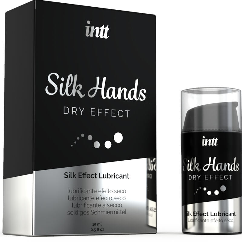 INTT LUBRICANTS - LUBRIFICANTE MANI SILK FORMULA SILICONE CONCENTRATA 15 ML – Base in silicone – foto 2