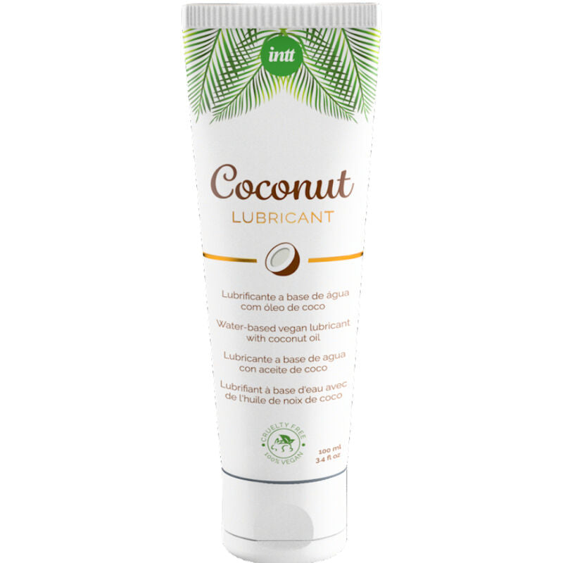 INTT - LUBRIFICANTE VEGANO A BASE ACQUA DAL SAPORE INTENSO DI COCCO – Con sapori deliziosi