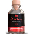 INTT MASSAGE & ORAL SEX - GEL DA MASSAGGIO AL GUSTO DI FRAGOLA EFFETTO CALDO – Con effetto termico