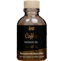 INTT MASSAGE & ORAL SEX - GEL DA MASSAGGIO AL GUSTO DI CAFFÈ EFFETTO CALDO – Con effetto termico