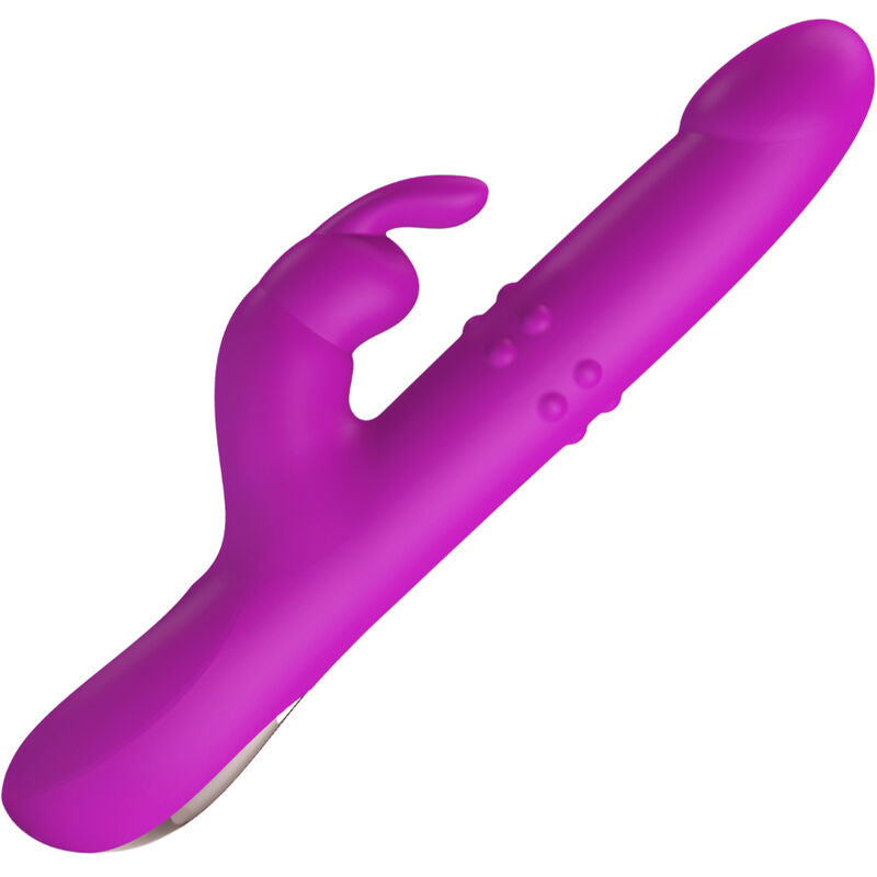 PRETTY LOVE - VIBRATORE REESE CON ROTAZIONE VIOLA – Rotatori vibranti – foto 4
