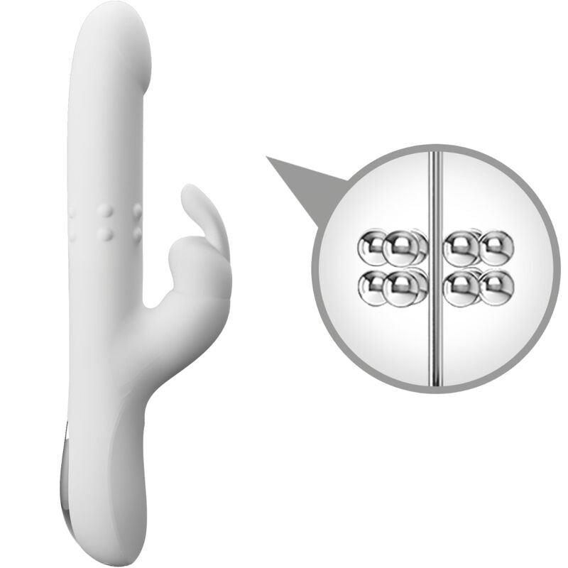 PRETTY LOVE - VIBRATORE REESE CON ROTAZIONE ARGENTO – Rotatori vibranti – foto 7
