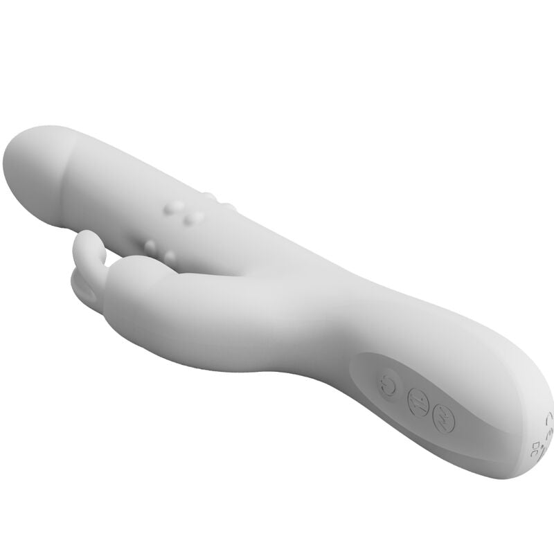 PRETTY LOVE - VIBRATORE REESE CON ROTAZIONE ARGENTO – Rotatori vibranti – foto 4
