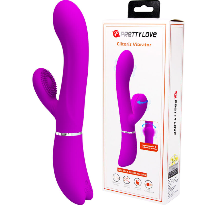 PRETTY LOVE - VIBRATORE STIMOLANTE PER IL CLITORIDE – Rotatori vibranti – foto 2