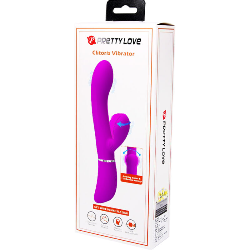 PRETTY LOVE - VIBRATORE STIMOLANTE PER IL CLITORIDE – Rotatori vibranti – foto 7