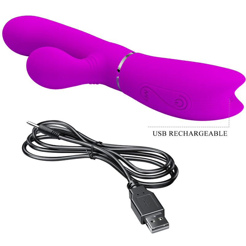 PRETTY LOVE - VIBRATORE STIMOLANTE PER IL CLITORIDE – Rotatori vibranti – foto 6