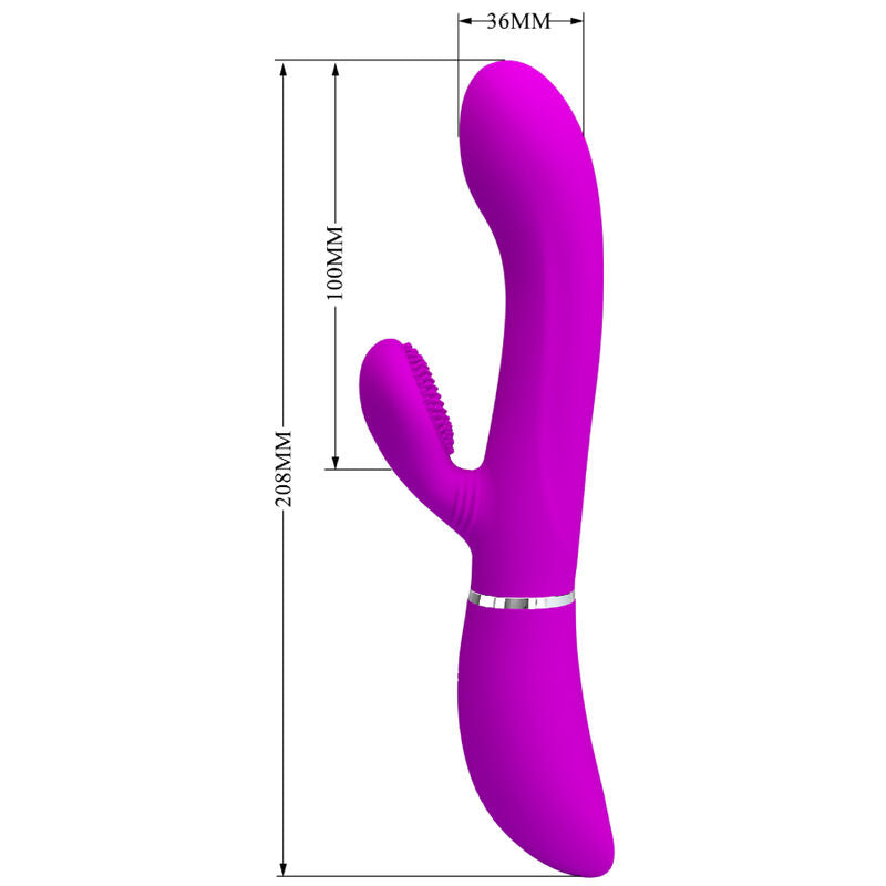 PRETTY LOVE - VIBRATORE STIMOLANTE PER IL CLITORIDE – Rotatori vibranti – foto 4