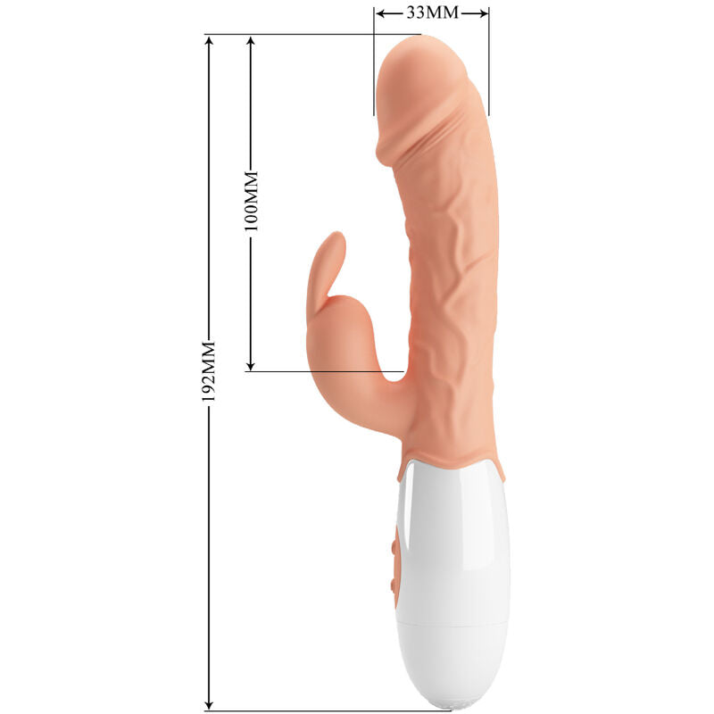 PRETTY LOVE - VIBRATORE CONIGLIETTO PASQUALE CON STIMOLATORE – Vibratori di coniglio – foto 7