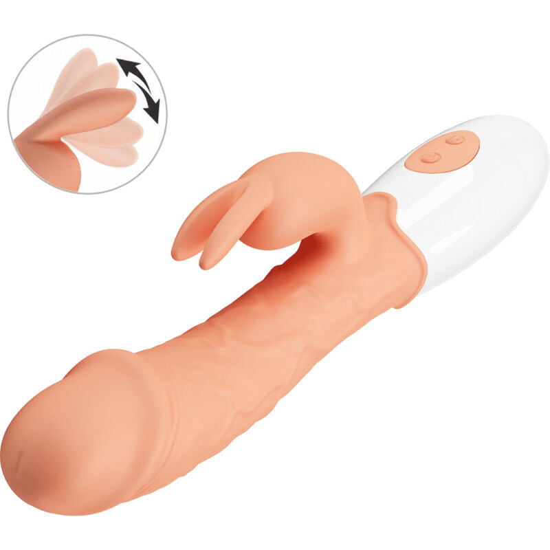 PRETTY LOVE - VIBRATORE CONIGLIETTO PASQUALE CON STIMOLATORE – Vibratori di coniglio – foto 5