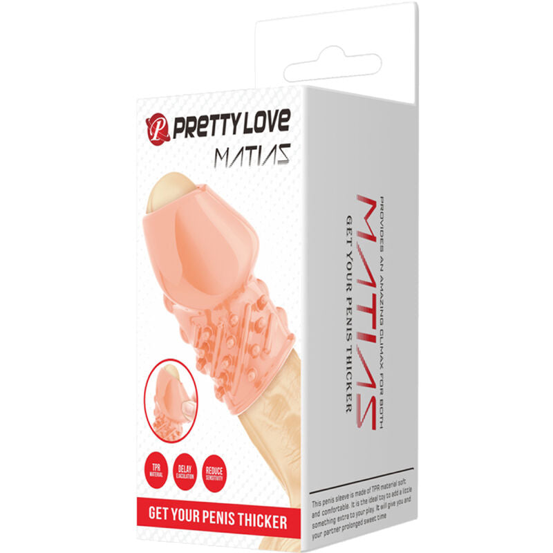 PRETTY LOVE - MATIAS INGROSSATORE NATURALE PER IL PENE – Copri pene con estensione – foto 9
