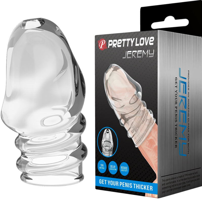 PRETTY LOVE - JEREMY SPESSORE PER PENE TRASPARENTE – Copri pene con estensione – foto 2