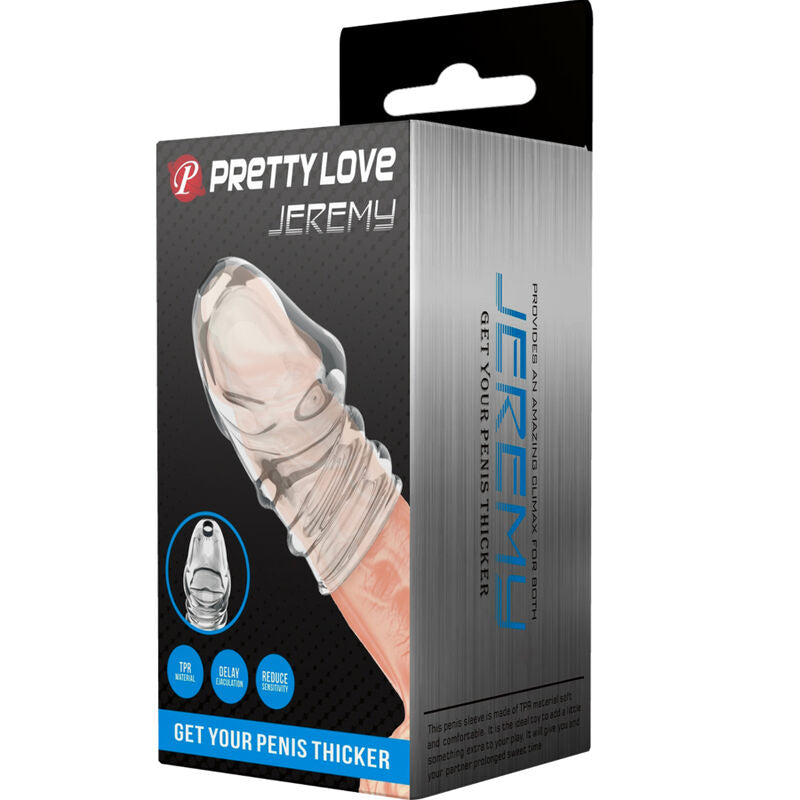 PRETTY LOVE - JEREMY SPESSORE PER PENE TRASPARENTE – Copri pene con estensione – foto 9