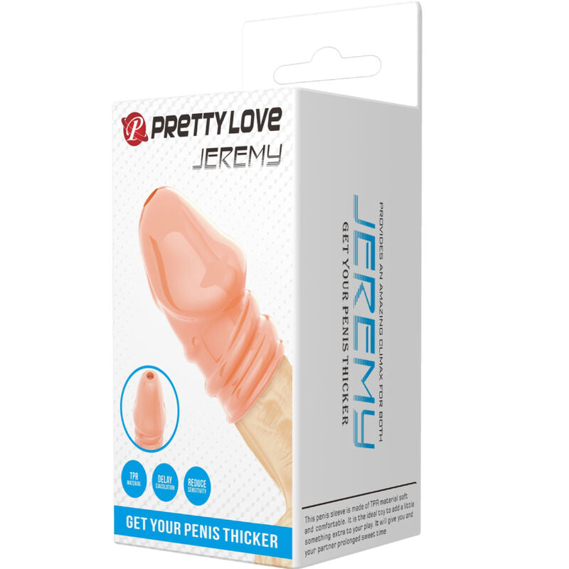PRETTY LOVE - JEREMY SPESSORE NATURALE PER IL PENE – Copri pene con estensione – foto 10