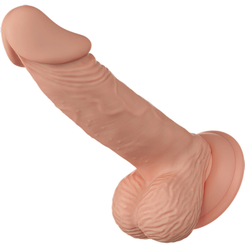 BAILE - BELLISSIMO INCONTRO ZEBULON DILDO REALISTICO FLESSIBILE 19,4 CM NATURALE – Falli senza vibrazioni