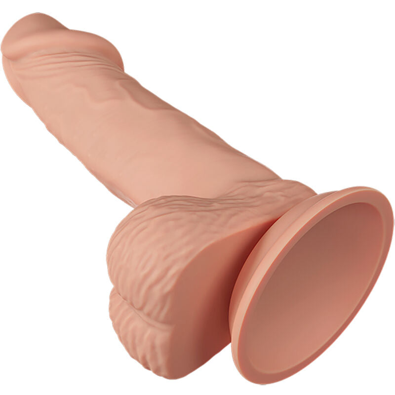 BAILE - BELLISSIMO INCONTRO ZEBULON DILDO REALISTICO FLESSIBILE 19,4 CM NATURALE – Falli senza vibrazioni – foto 7