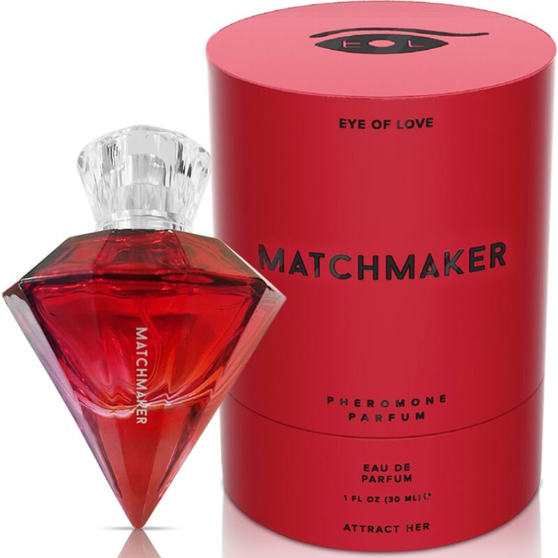 EYE OF LOVE - MATCHMAKER RED DIAMOND LGBTQ PROFUMO AI FEROMONI PER LEI 30 ML – Profumi