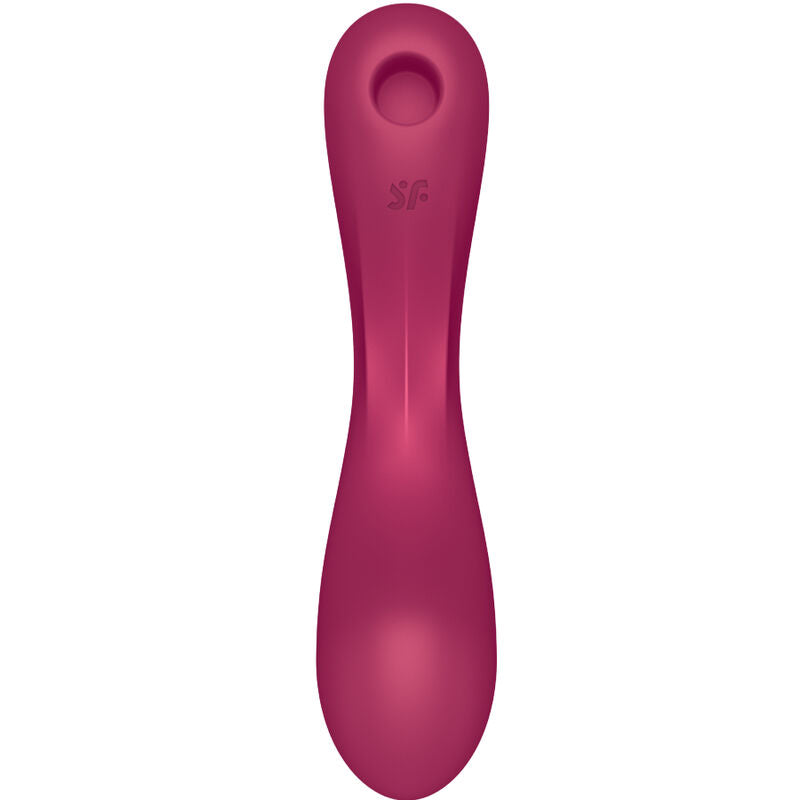 SATISFYER - CURVE TRINITY 1 AIR PULSE VIBRAZIONE ROSSO – Stimolatore dell'aria nessuna vibrazione – foto 4
