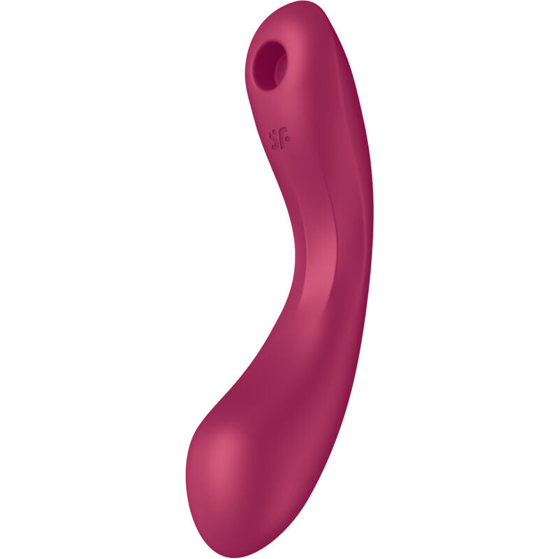 SATISFYER - CURVE TRINITY 1 AIR PULSE VIBRAZIONE ROSSO – Stimolatore dell'aria nessuna vibrazione – foto 3