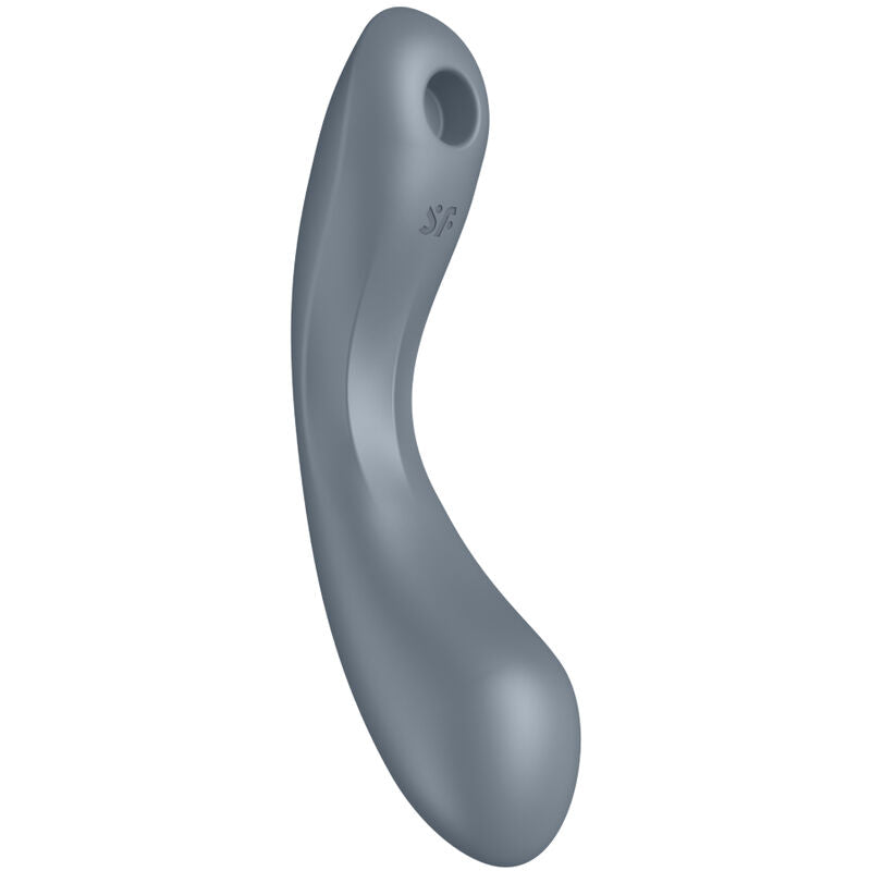 SATISFYER - CURVE TRINITY 1 AIR PULSE VIBRAZIONE GRIGIO – Stimolatore dell'aria nessuna vibrazione – foto 2