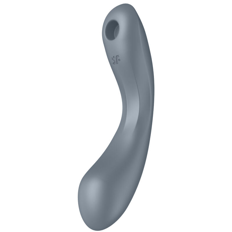 SATISFYER - CURVE TRINITY 1 AIR PULSE VIBRAZIONE GRIGIO – Stimolatore dell'aria nessuna vibrazione – foto 3