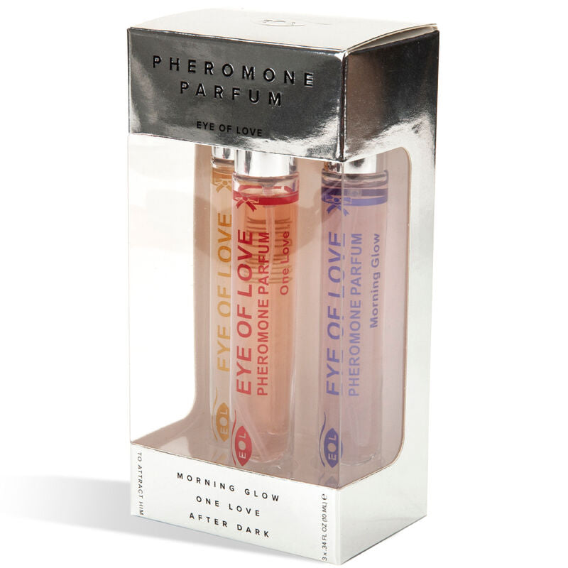 EYE OF LOVE - EOL PHR PARFUM 10 ML SET/3 - MORNING GLOW, ONE LOVE, AFTER DARK – Profumi – foto 2