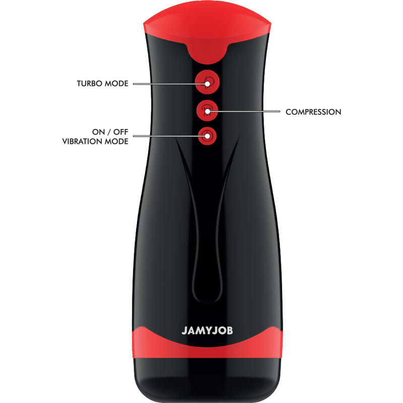 JAMYJOB - MASTURBATORE A COMPRESSIONE E VIBRAZIONE JANGO – Vari masturbatori – foto 4