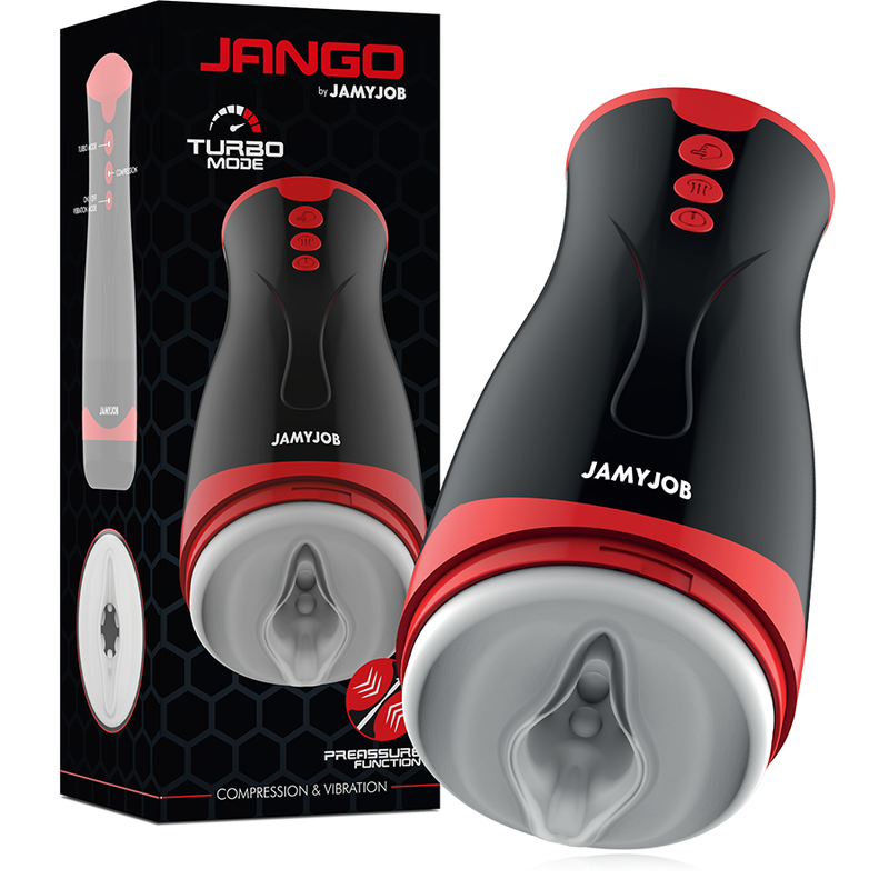 JAMYJOB - MASTURBATORE A COMPRESSIONE E VIBRAZIONE JANGO – Vari masturbatori