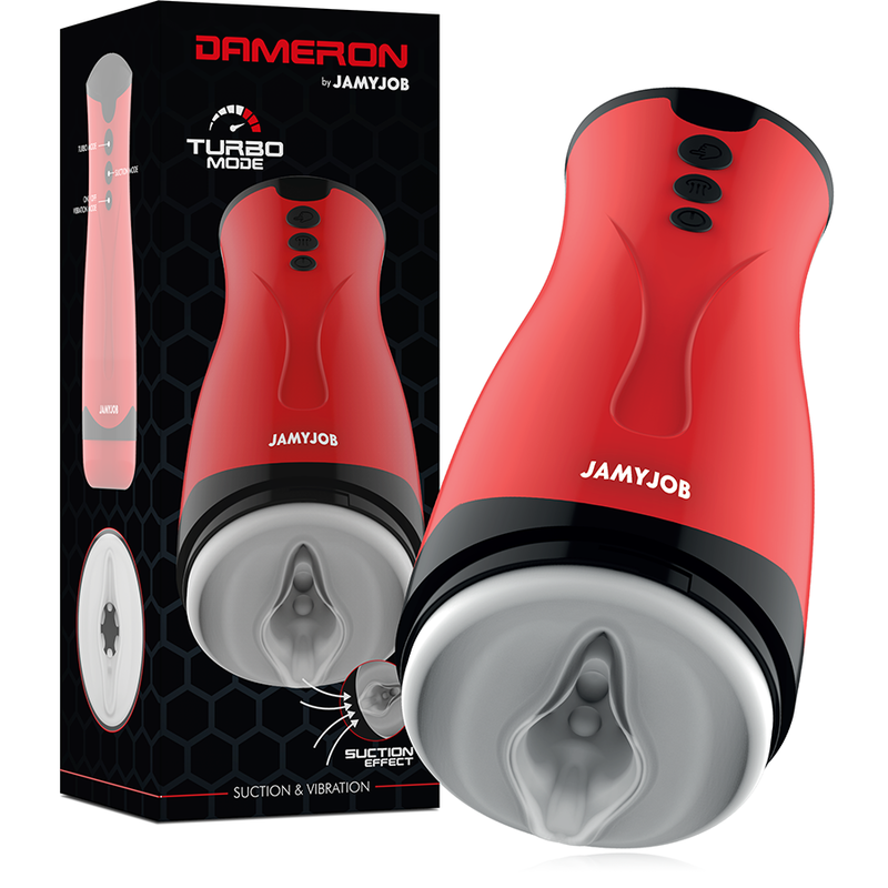 JAMYJOB - MASTURBATORE DAMERON CON ASPIRAZIONE E VIBRAZIONE – Vagine con vibrazione
