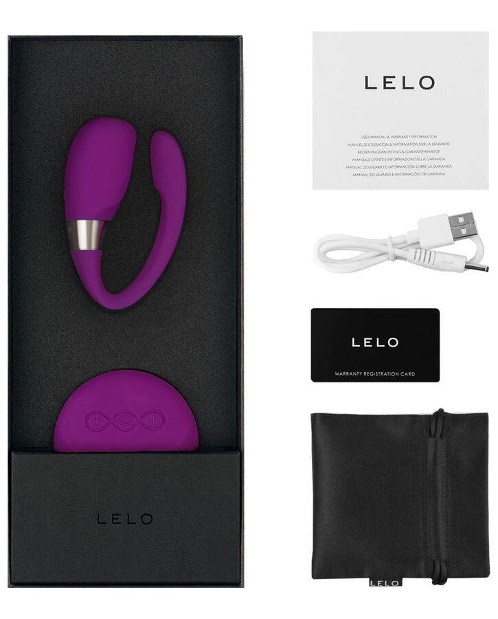 LELO - INSIGNIA TIANI 3 MASSAGGIATORE ROSA PROFONDO – Telecomando – foto 3