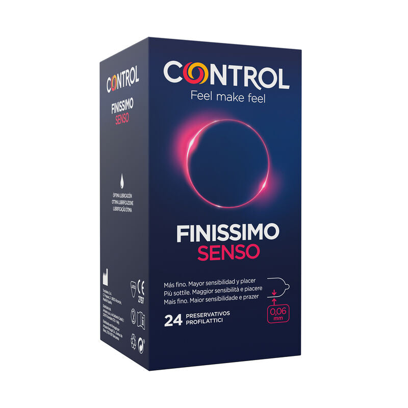 CONTROL - ADAPTA CONDOMS 24 UNITS – Sensibile