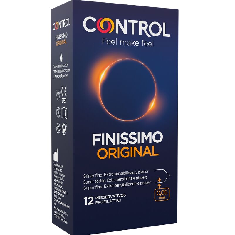 CONTROL - FINISSIMO CONDOMS 12 UNITS – Sensibile