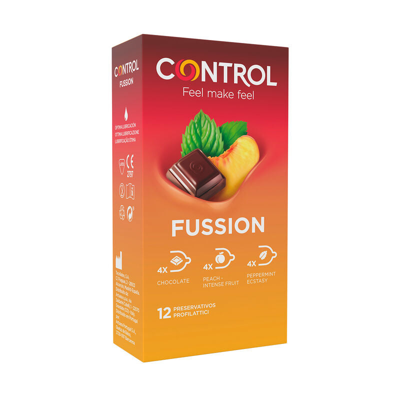 CONTROL - FUSSION CONDOMS 12 UNITS – Profumo