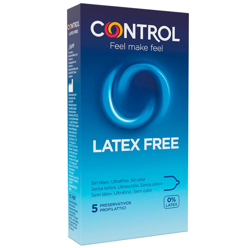 CONTROL - FREE SIN LATEX CONDOMS 5 UNITS – Senza latex