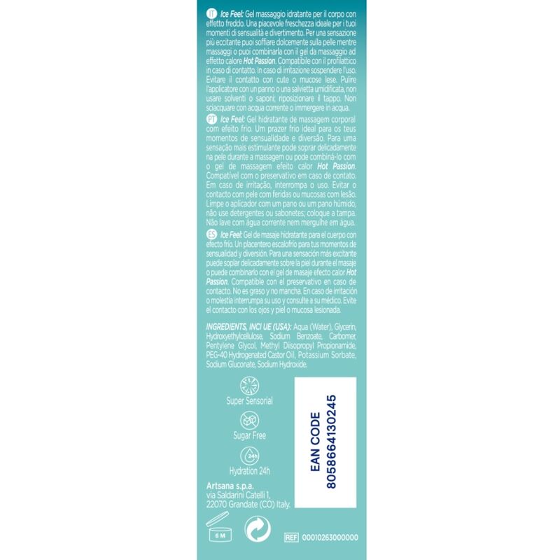CONTROL - GEL 3 IN 1 ICE FEEL 200 ML – Effetto freddo – foto 2
