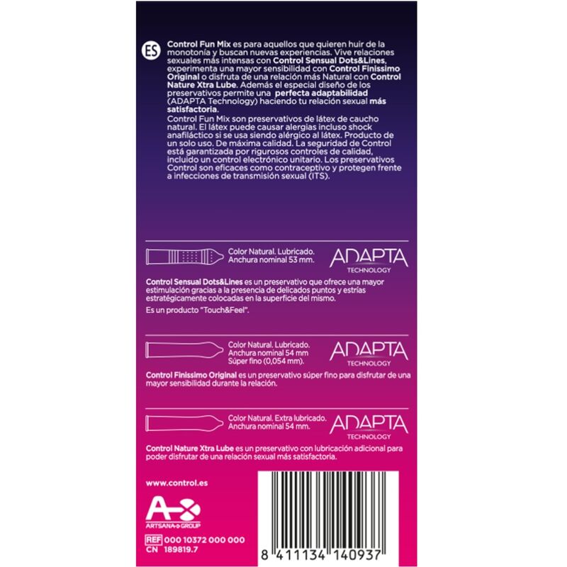 CONTROL - SENTITI DIVERTIMENTO MIX 6 UDS – Sensibile – foto 2