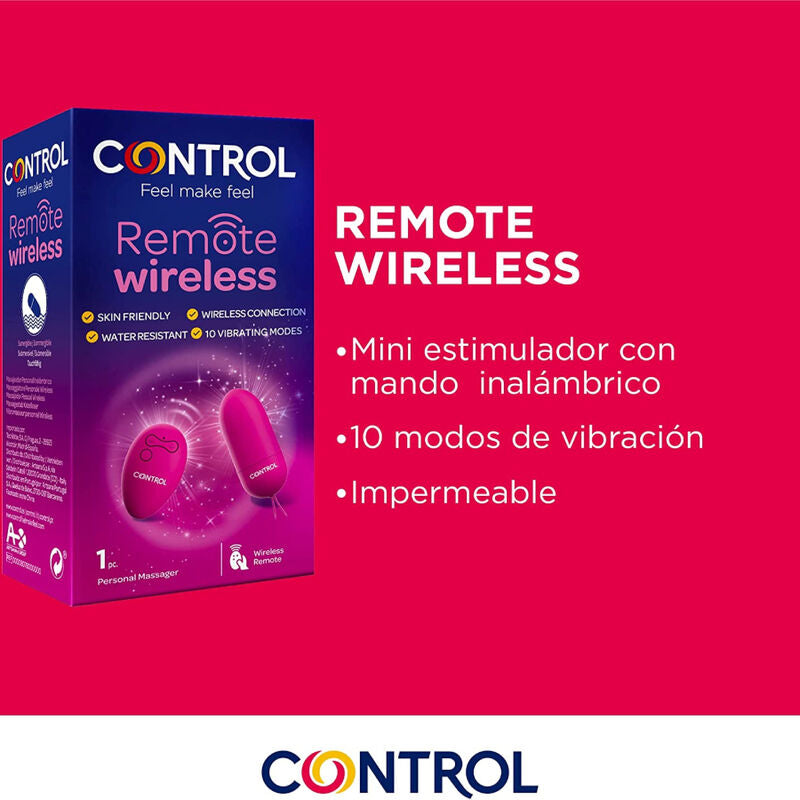 CONTROL - TELECOMANDO SENZA FILI DEL MASSAGGIATORE PERSONALE – Telecomando – foto 3