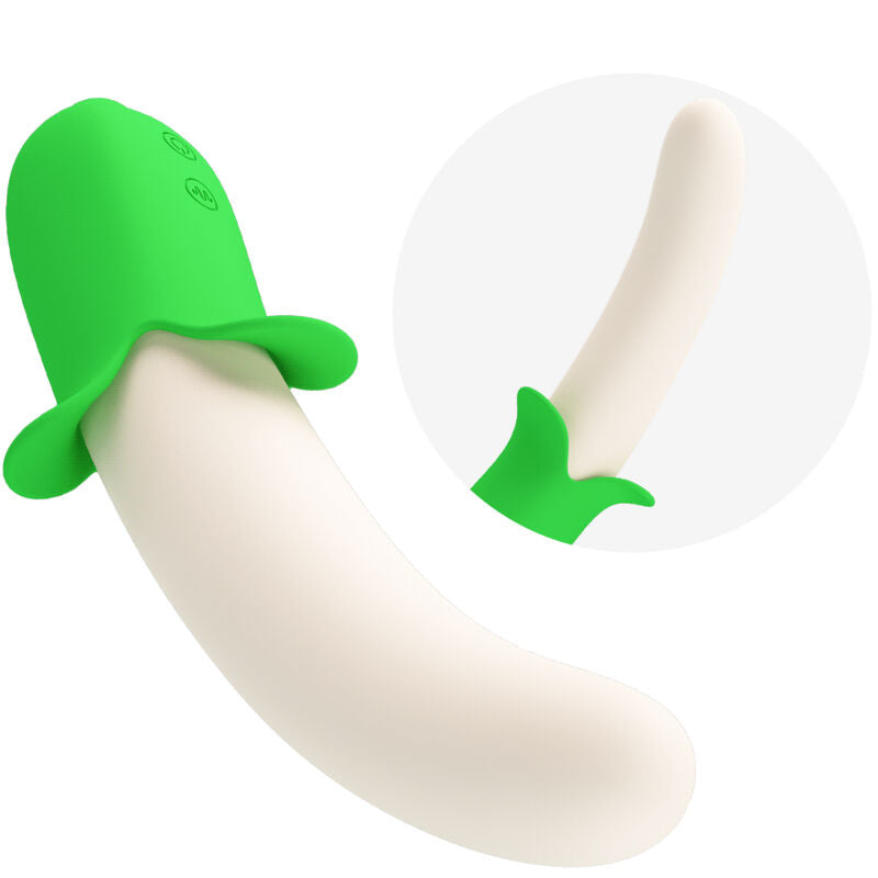 PRETTY LOVE - BANANA KNIGHT SUPER POWER 7 VIBRAZIONI IN SILICONE – Falli senza vibrazioni – foto 6