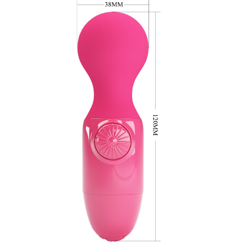 PRETTY LOVE - MINI MASSAGGIATORE PERSONALE MAGENTA – Massaggiatrici – foto 5