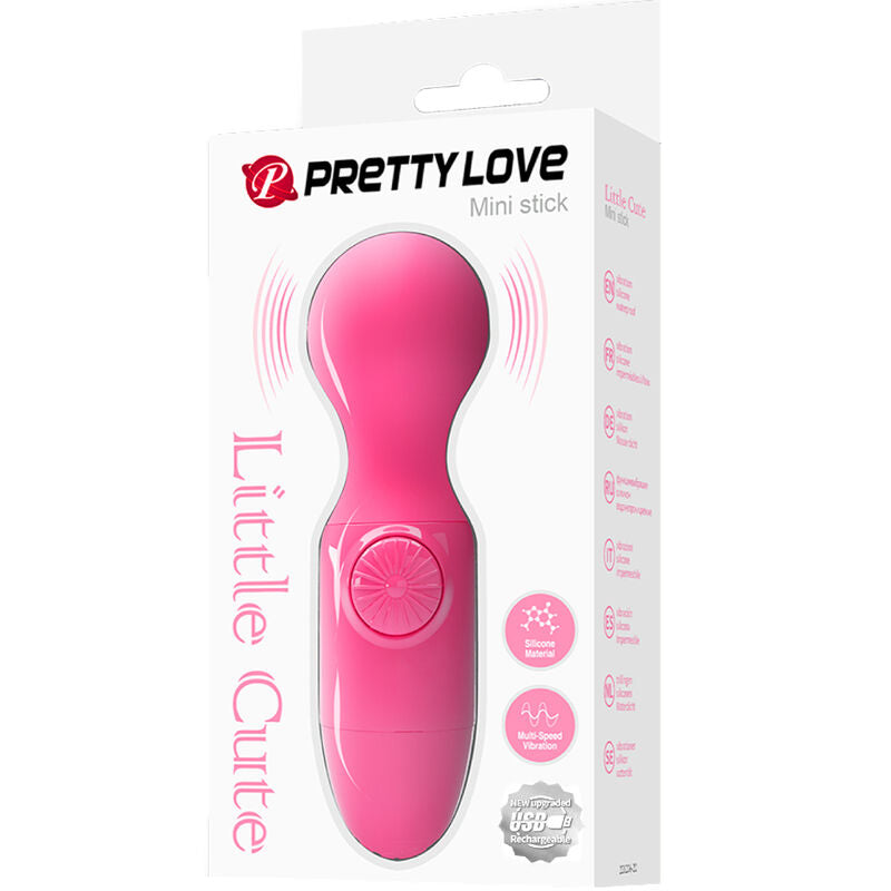 PRETTY LOVE - MINI MASSAGGIATORE PERSONALE MAGENTA – Massaggiatrici – foto 9