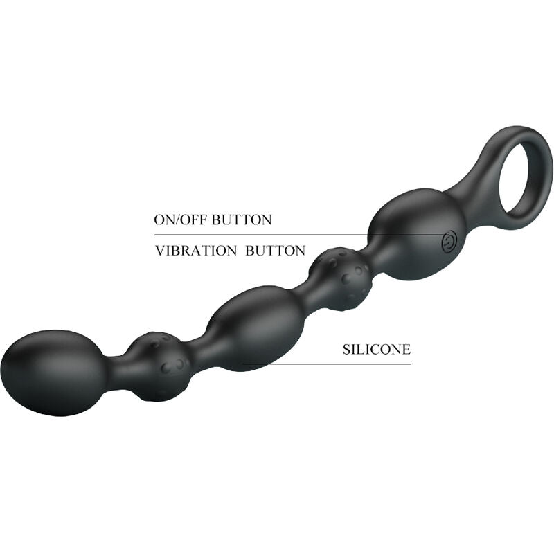 PRETTY LOVE - VAN ANAL BALLS 10 VIBRAZIONI IN SILICONE RICARICABILE – Perline anali – foto 7