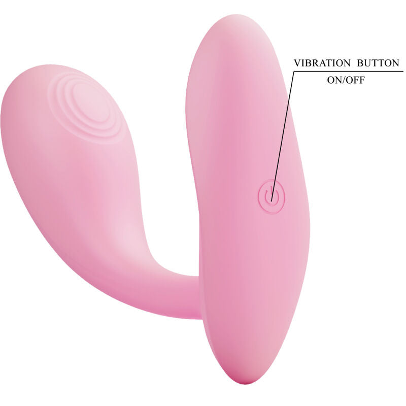 PRETTY LOVE - BAIRD G-SPOT 12 VIBRAZIONI RICARICABILE APP ROSA – Vibratori con APP – foto 8