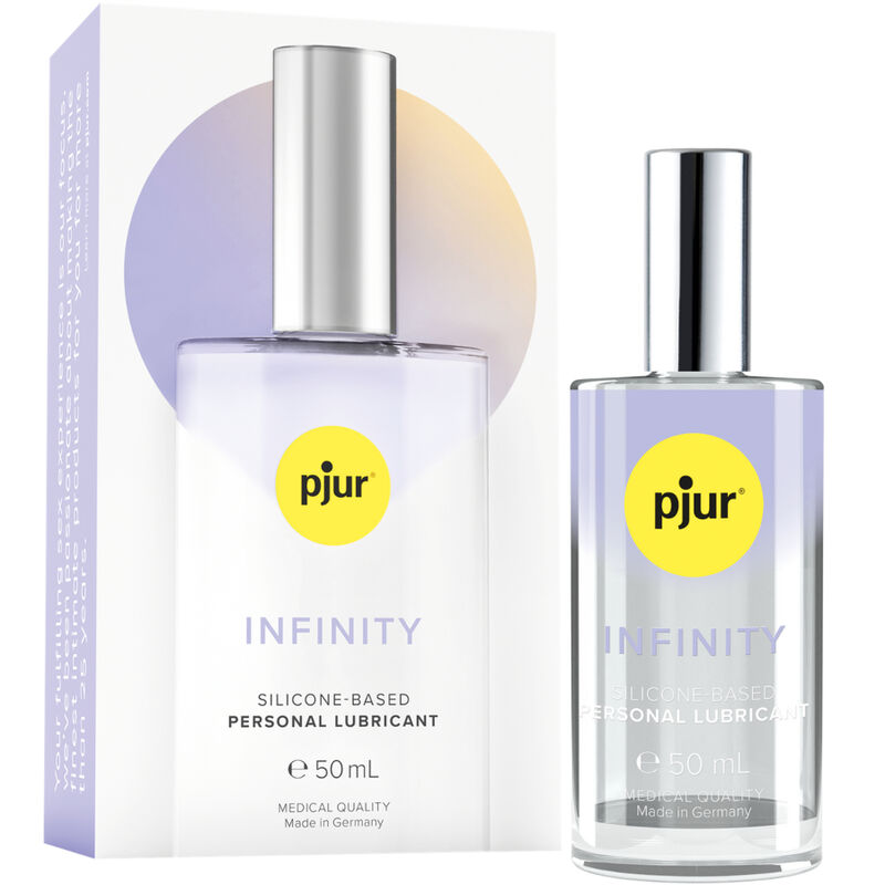 PJUR - LUBRIFICANTE PERSONALE A BASE SILICONE INFINITY 50 ML – Base in silicone