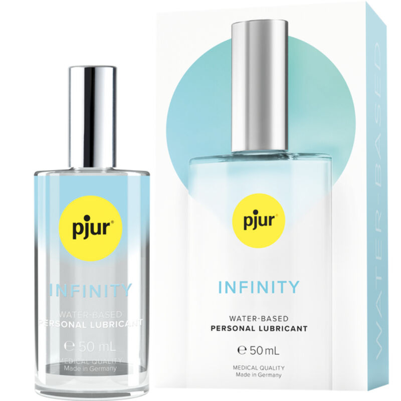 PJUR - LUBRIFICANTE PERSONALE A BASE ACQUA INFINITY 50 ML – Base in silicone