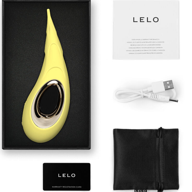 LELO - STIMOLATORE CLITORIDE DOT CRUISE GIALLO – Massaggiatrici – foto 5